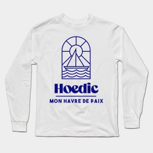 Hoedic my haven of peace - Brittany Morbihan 56 Sea Holidays Beach Long Sleeve T-Shirt